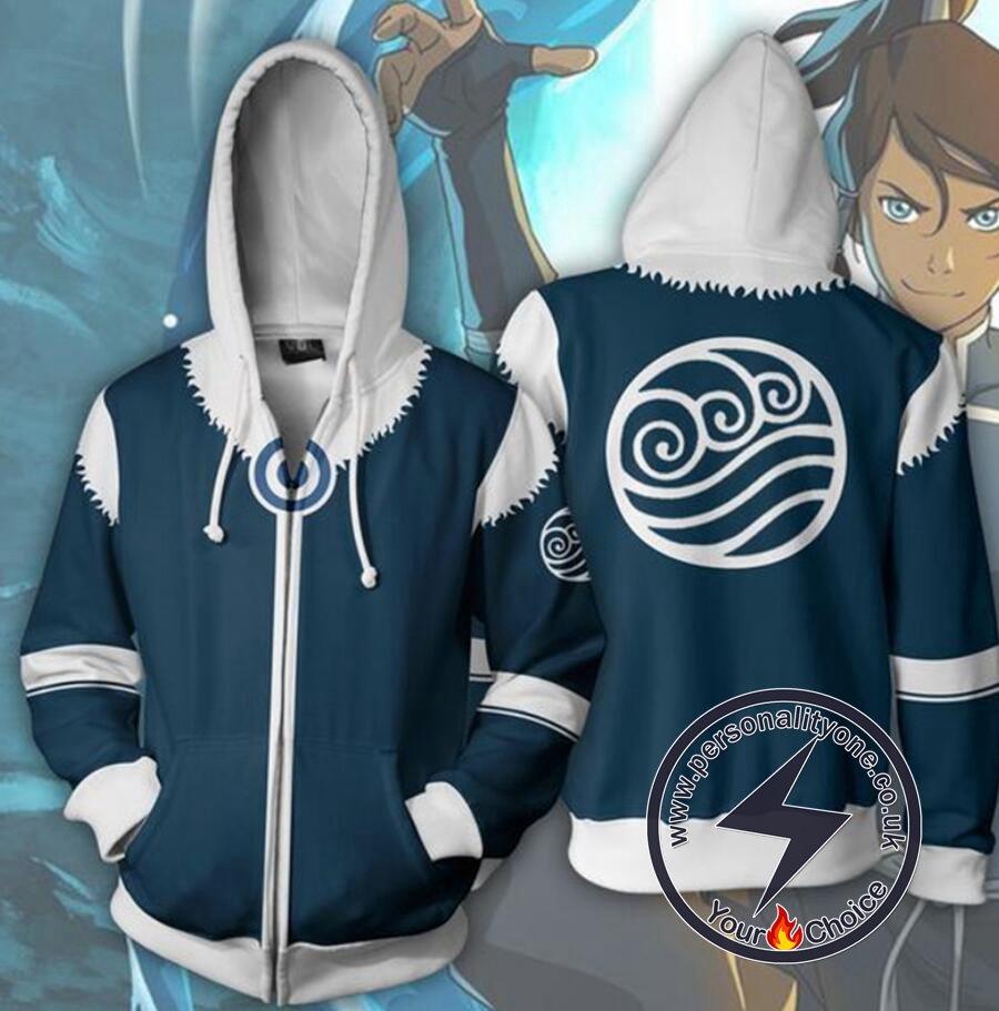 The Legend of Korra Korra Zip Up Hoodie Jacket